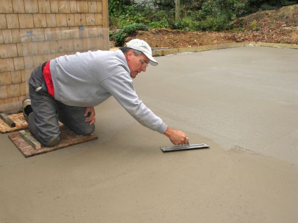 Concrete Slab Finishing in Kernersville