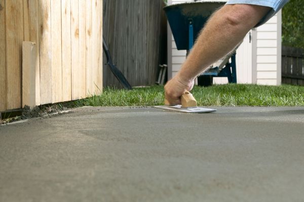 Concrete Patio Finishing in Kernersville