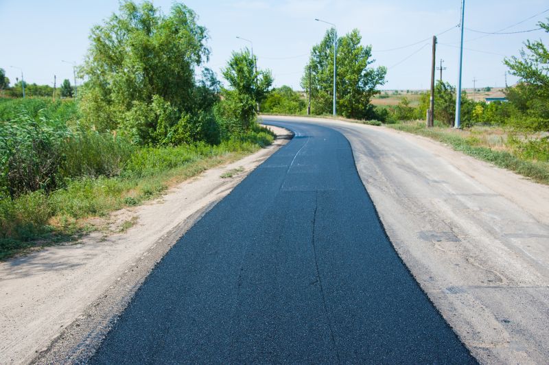 Colored Pavement Installation
